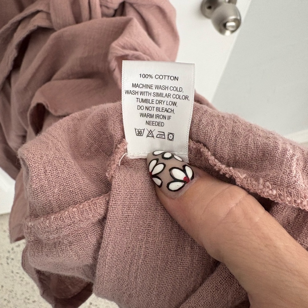 Able Cady Wrap Dress in Soft Rose Pink Size 1X - Picture 8 of 8